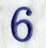 Schoolbook Number 6 (3 Inch)