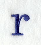 Schoolbook Lower Case Letter r (3 Inch)
