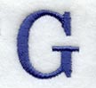 Schoolbook Letter G (3 Inch)