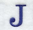 Schoolbook Letter J (3 Inch)
