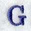 Schoolbook Letter G (3 Inch)