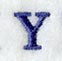 Schoolbook Letter Y (3 Inch)