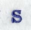 Schoolbook Lower Case Letter s (3 Inch)