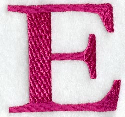 Garamond Letter E (3 Inch)