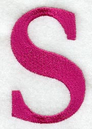 Garamond Letter S (3 Inch)