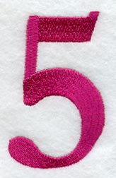 Garamond Number 5 (3 Inch)