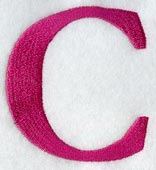 Garamond Letter C (3 Inch)