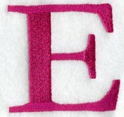Garamond Letter E (3 Inch)