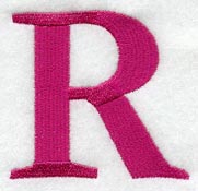 Garamond Letter R (3 Inch)