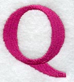 Garamond Letter Q (3 Inch)