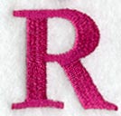 Garamond Letter R (3 Inch)