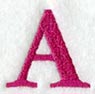 Garamond Letter A (3 Inch)
