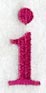 Garamond Lower Case Letter i (3 Inch)