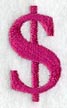 Garamond Dollar Sign (3 Inch)