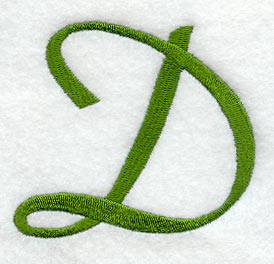 Royale Letter D (3 Inch)