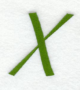 Royale Letter X (3 Inch)