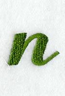 Royale Lower Case Letter n (3 Inch)