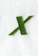 Royale Lower Case Letter x (3 Inch)