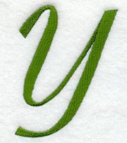 Royale Letter Y (3 Inch)