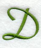Royale Letter D (3 Inch)