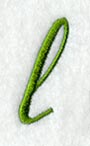 Royale Lower Case Letter l (3 Inch)