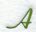 Royale Letter A (3 Inch)