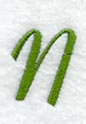 Royale Letter N (3 Inch)