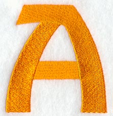 Goudy Sans Letter A (3 Inch)