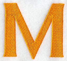 Goudy Sans Letter M (3 Inch)