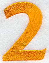 Goudy Sans Number 2 (3 Inch)