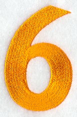 Goudy Sans Number 6 (3 Inch)