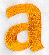 Goudy Sans Lower Case Letter a (3 Inch)