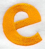 Goudy Sans Lower Case Letter e (3 Inch)