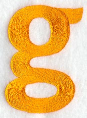 Goudy Sans Lower Case Letter g (3 Inch)