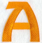Goudy Sans Letter A (3 Inch)