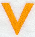 Goudy Sans Letter V (3 Inch)