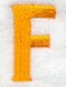 Goudy Sans Letter F (3 Inch)