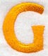 Goudy Sans Letter G (3 Inch)