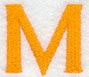 Goudy Sans Letter M (3 Inch)