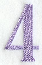 Hana Number 4 (3 Inch)