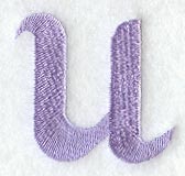 Hana Lower Case Letter u (3 Inch)