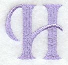 Hana Letter H (3 Inch)
