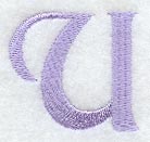 Hana Letter U (3 Inch)