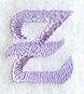Hana Lower Case Letter z (3 Inch)