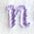 Hana Lower Case Letter n (3 Inch)