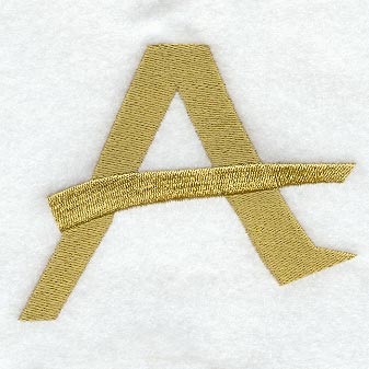 Olivia Letter A (3 Inch) – Embroidery Library