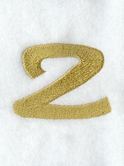 Olivia Lower Case Letter z (3 Inch)