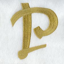 Olivia Letter P (3 Inch)