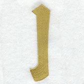 Olivia Letter J (3 Inch)