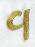 Olivia Lower Case Letter q (3 Inch)